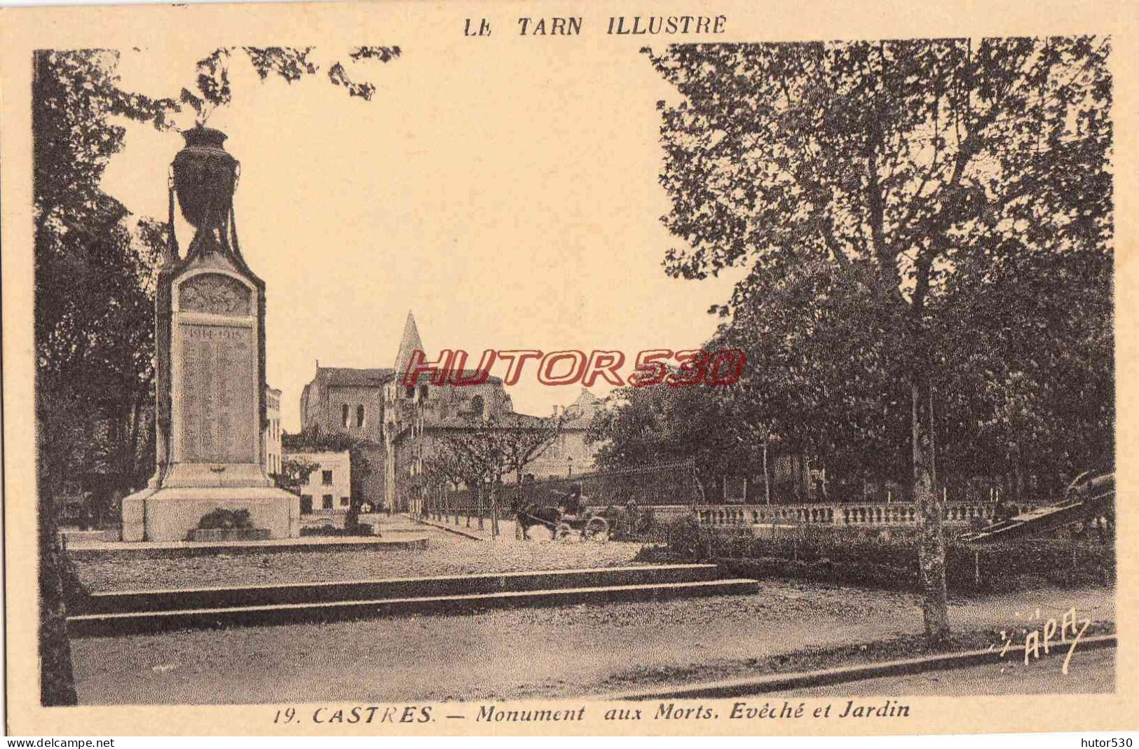 CPA CASTRES - MONUMENT AUX MORTS - Castres