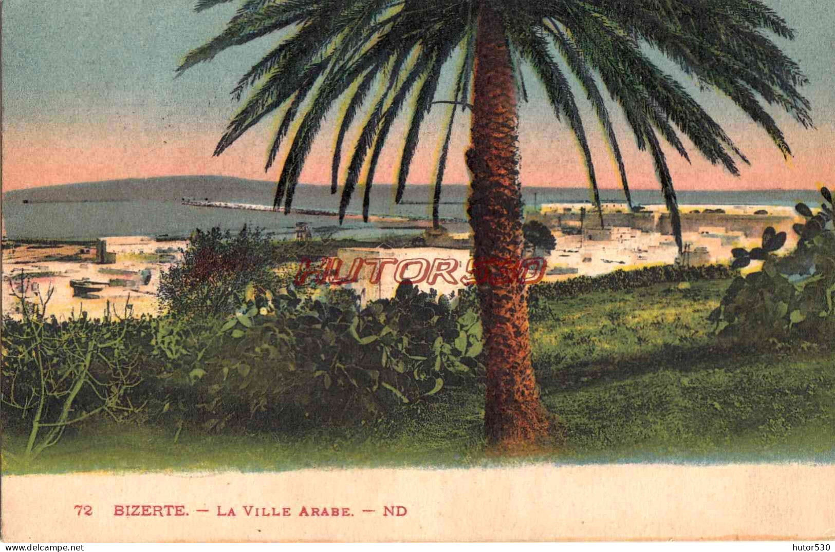 CPA BIZERTE - LA VILLE ARABE - Tunisie