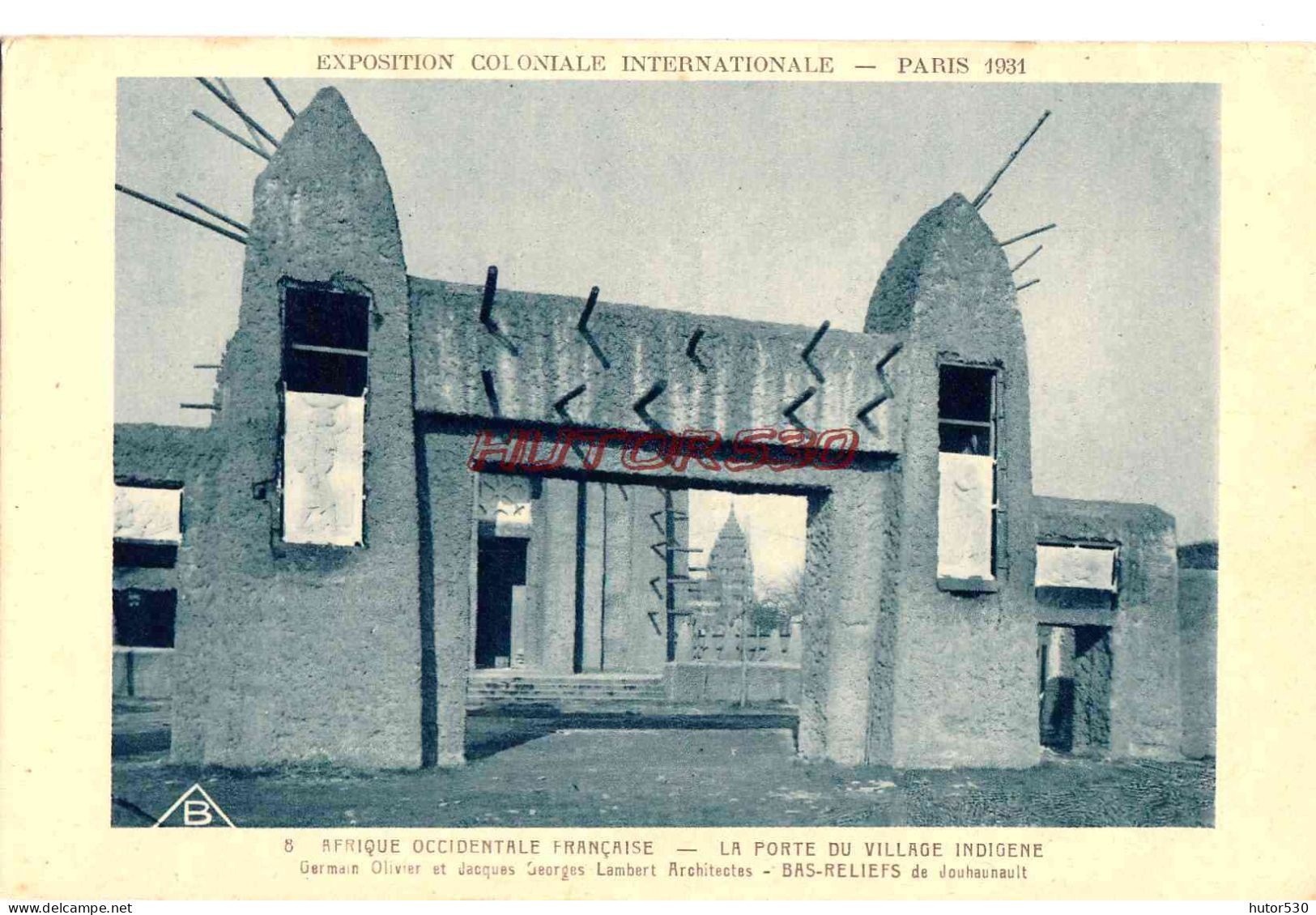 CPA PARIS - EXPOSITION COLONIALE 1931 - AFRIQUE OCCIDENTALE FRANCAISE - Exhibitions