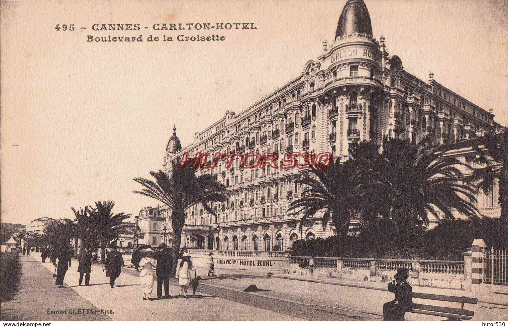 CPA CANNES - CARLTON HOTEL - Cannes