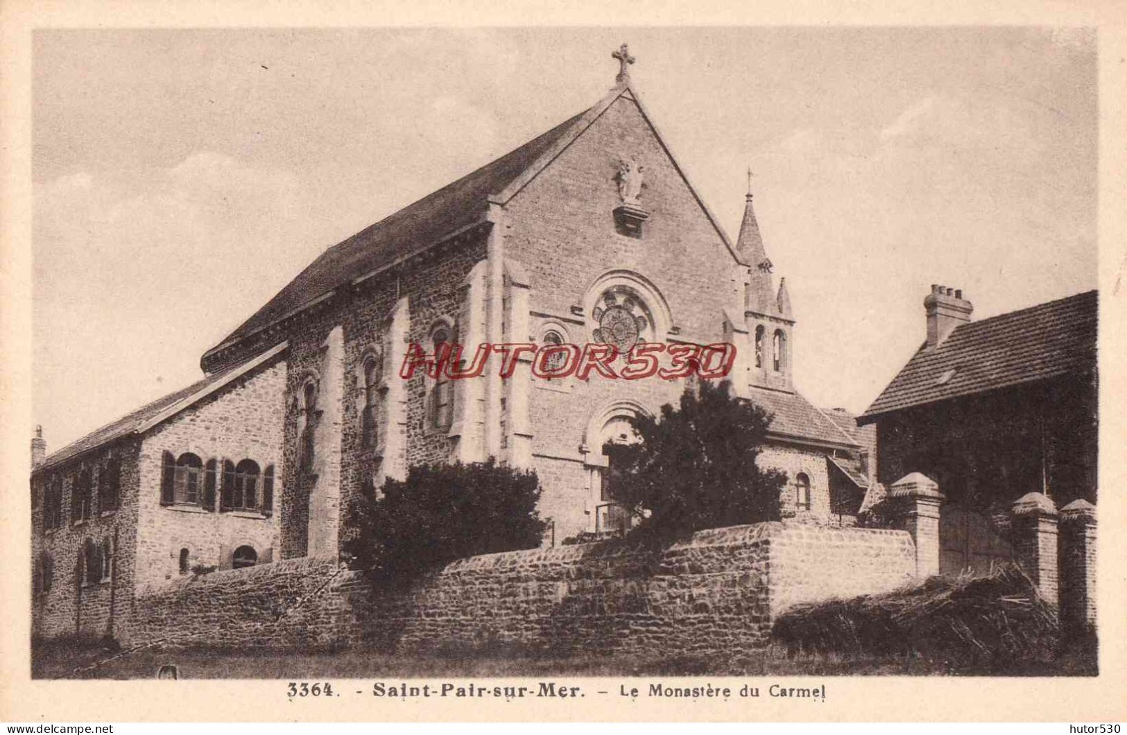 CPA SAINT PAIR SUR MER - LE MONASTERE DU CARMEL - Saint Pair Sur Mer