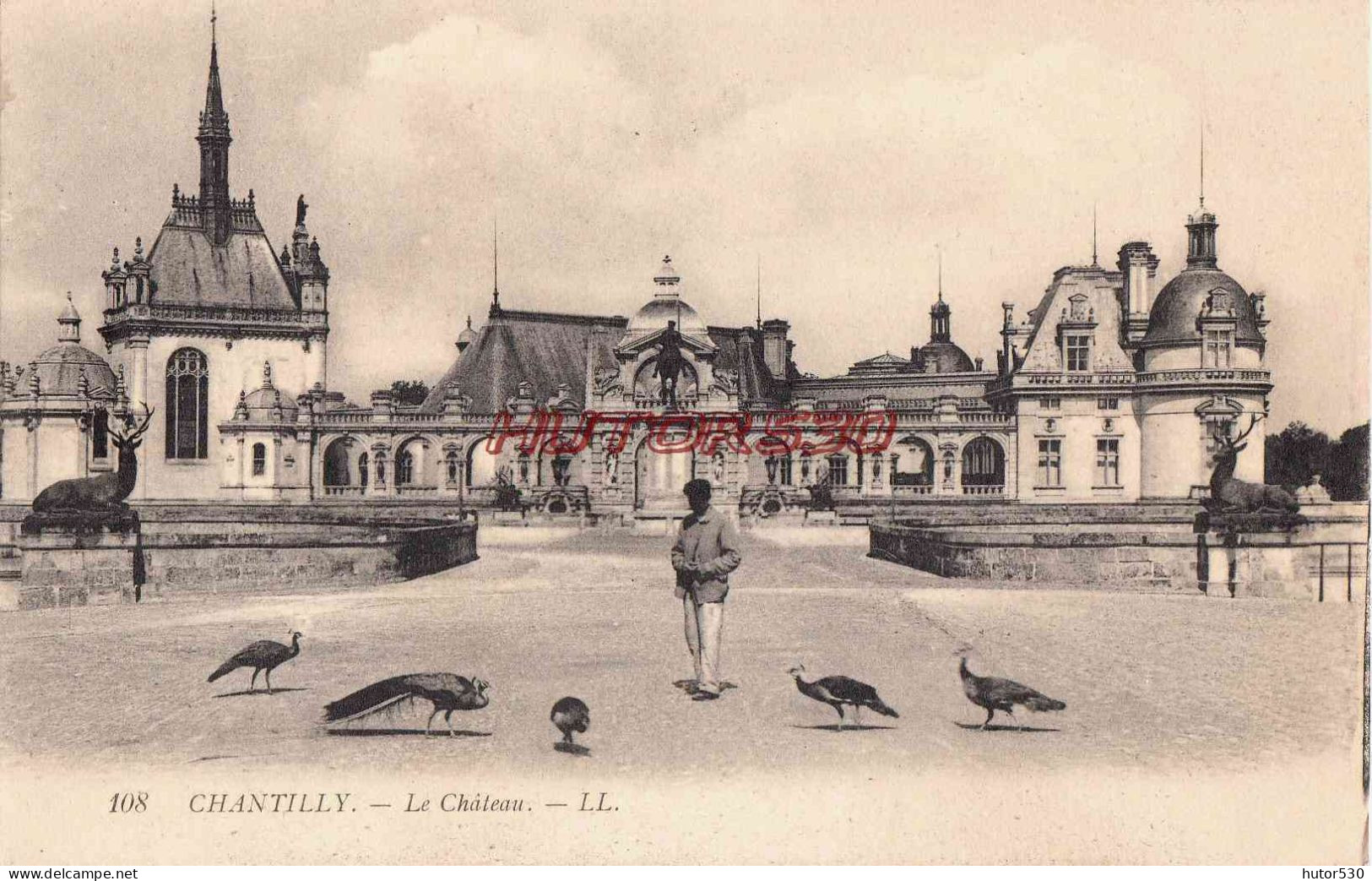 CPA CHANTILLY - LE CHATEAU - Chantilly