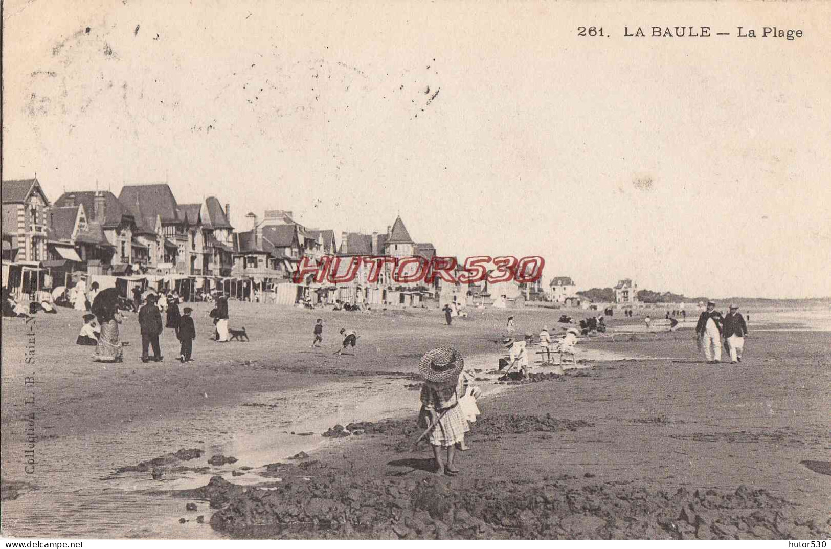 CPA LA BAULE - LA PLAGE - Otros & Sin Clasificación