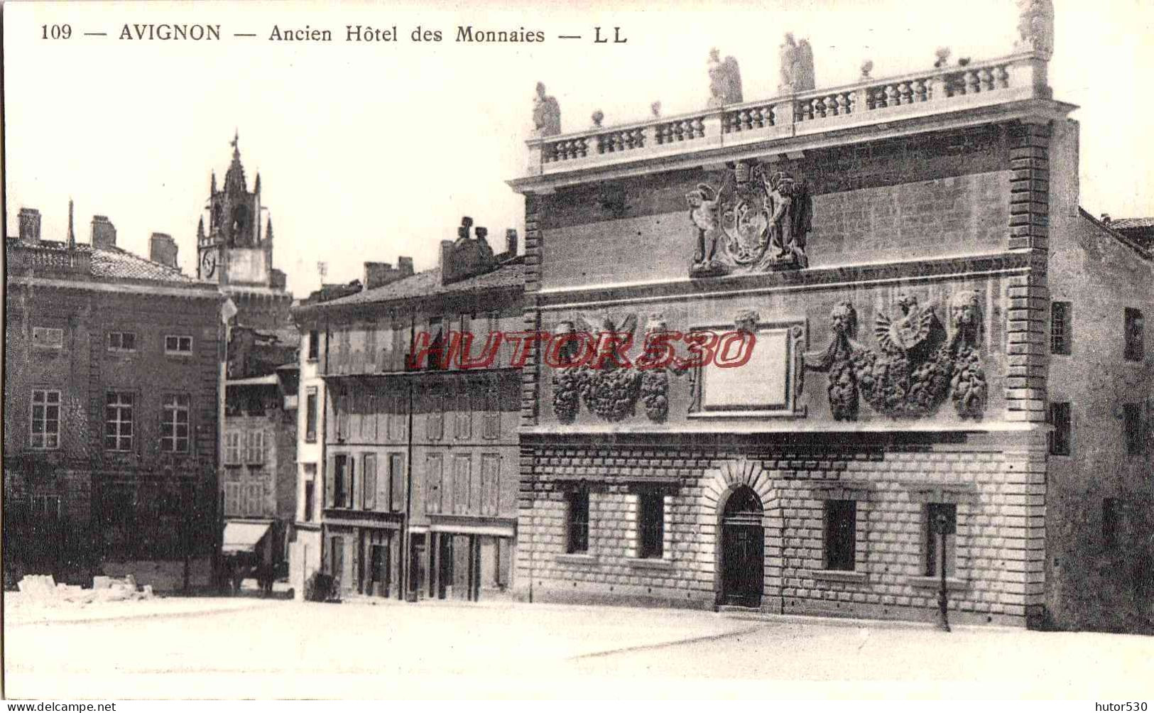 CPA AVIGNON - HOTEL DES MONNAIES - Avignon