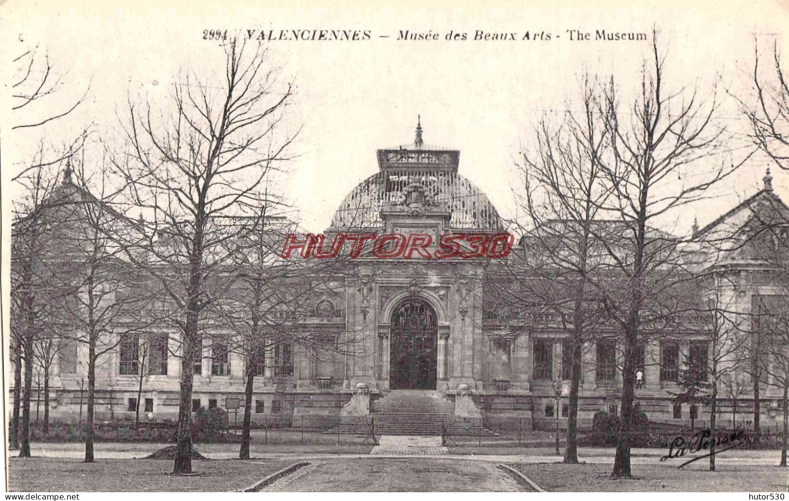 CPA VALENCIENNES - MUSEE DES BEAUX ARTS - Valenciennes