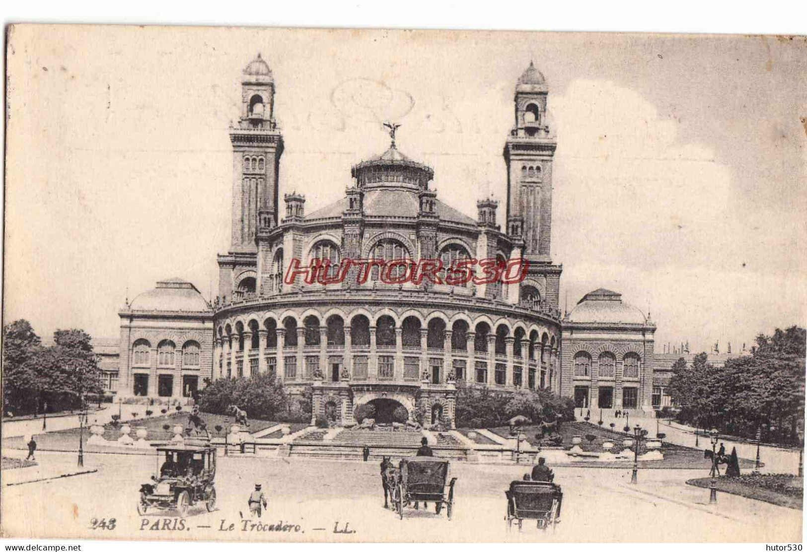 CPA PARIS - LE TROCADERO - Otros Monumentos