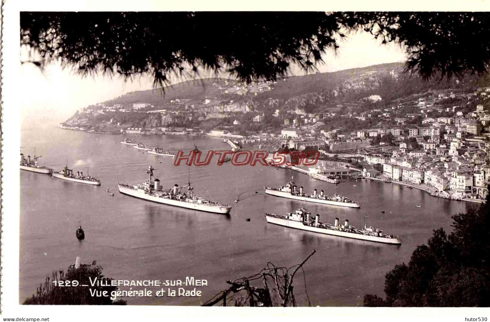 CPSM VILLEFRANCHE SUR MER - LA RADE - Villefranche-sur-Mer