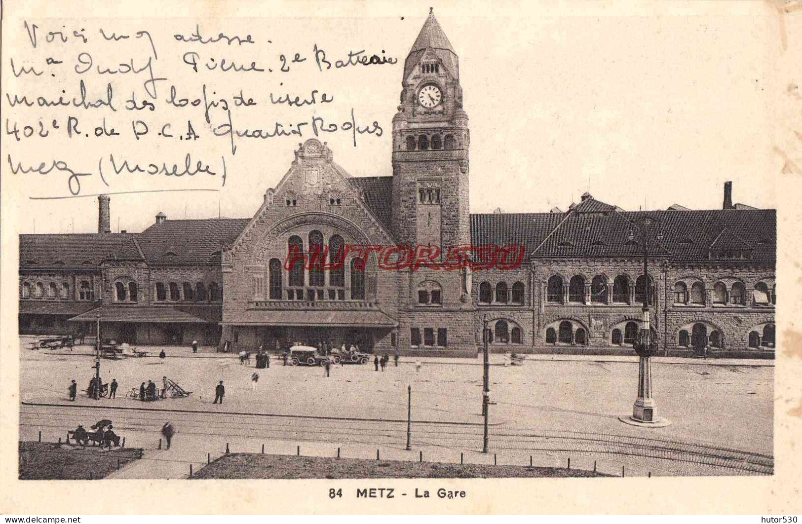 CPA METZ - LA GARE - Metz