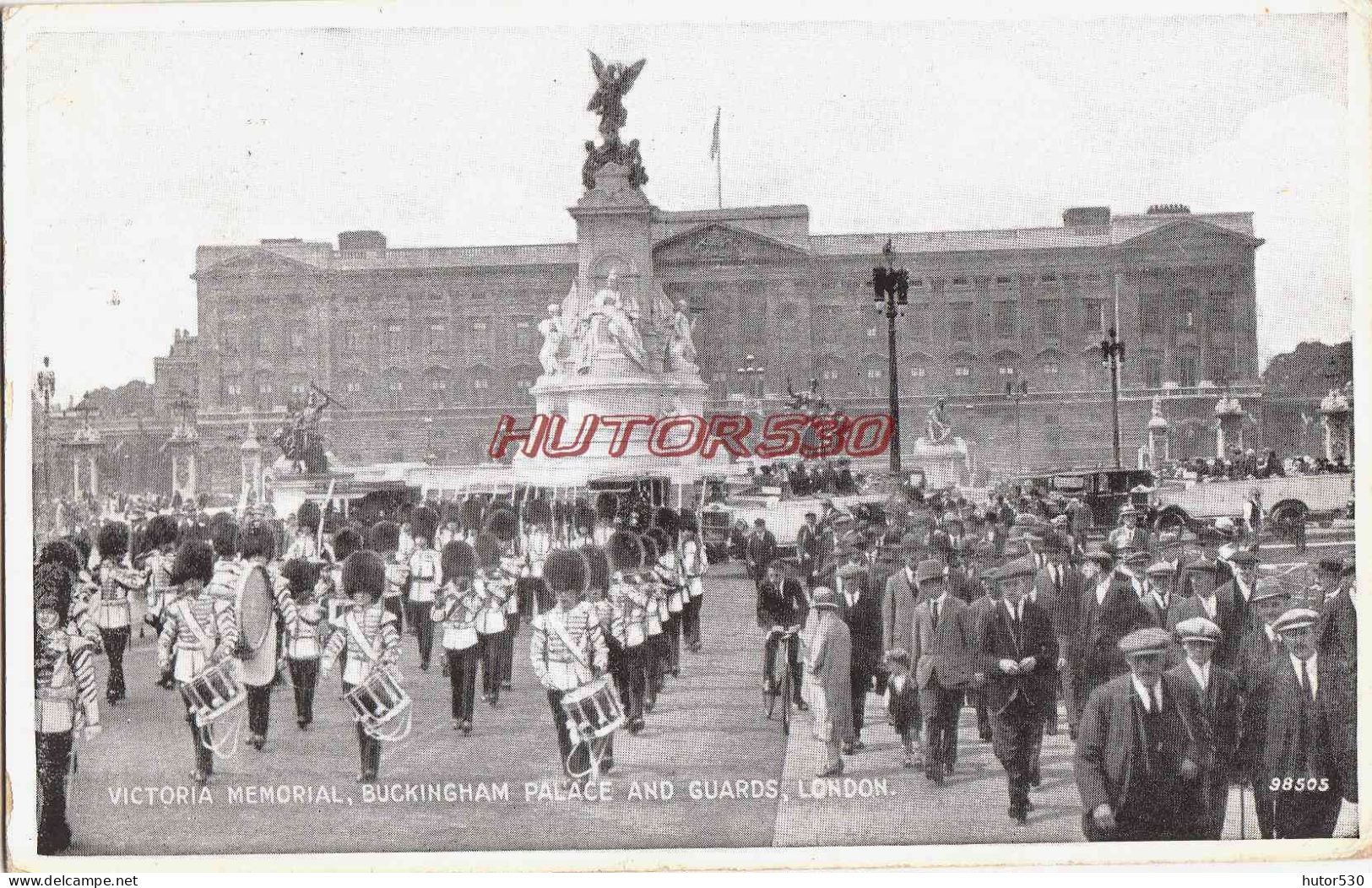 CPA LONDON - VICTORIA MEMORIAL BUCKINGHAM PALACE AND GUARD - Buckingham Palace