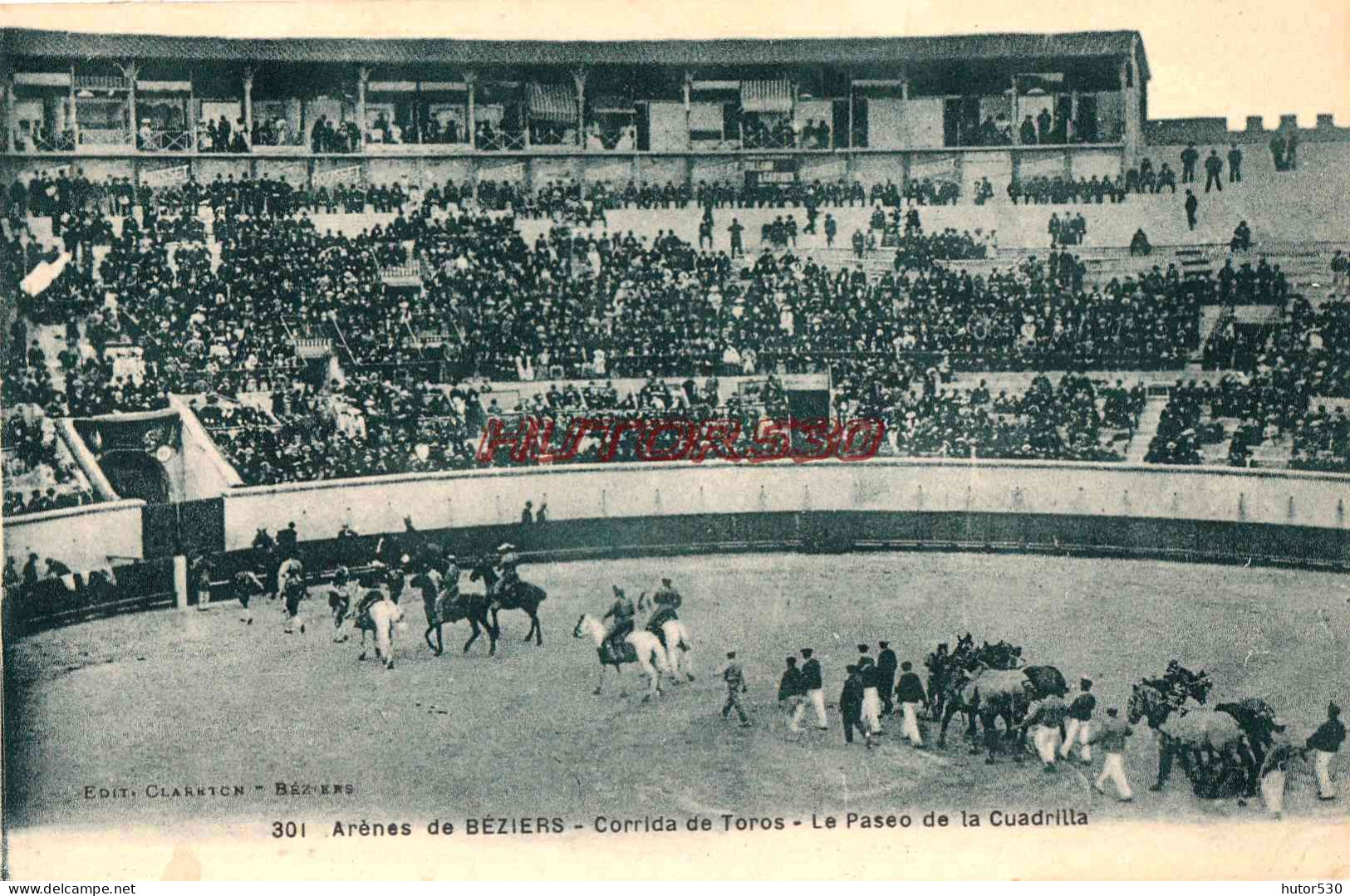 CPA BEZIERS - ARENES - CORRIDA - Beziers