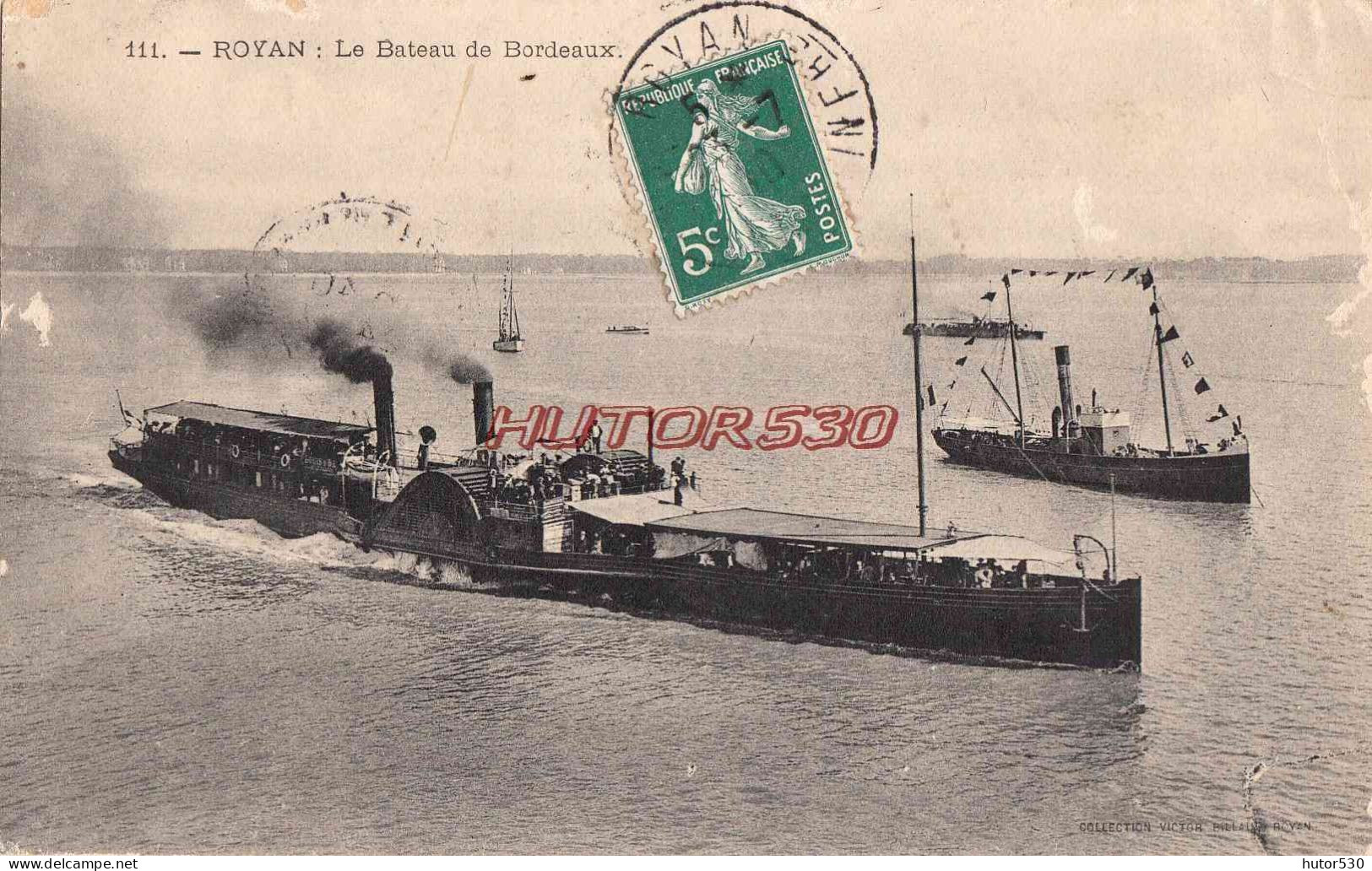 CPA ROYAN - LE BATEAU DE BORDEAUX - Royan