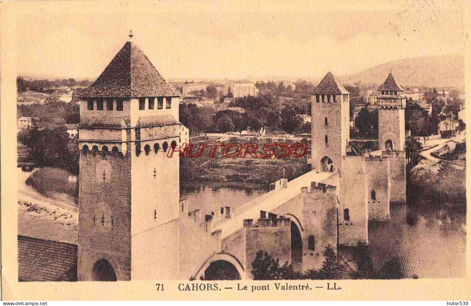 CPA CAHORS - LE PONT VALENTRE - Cahors