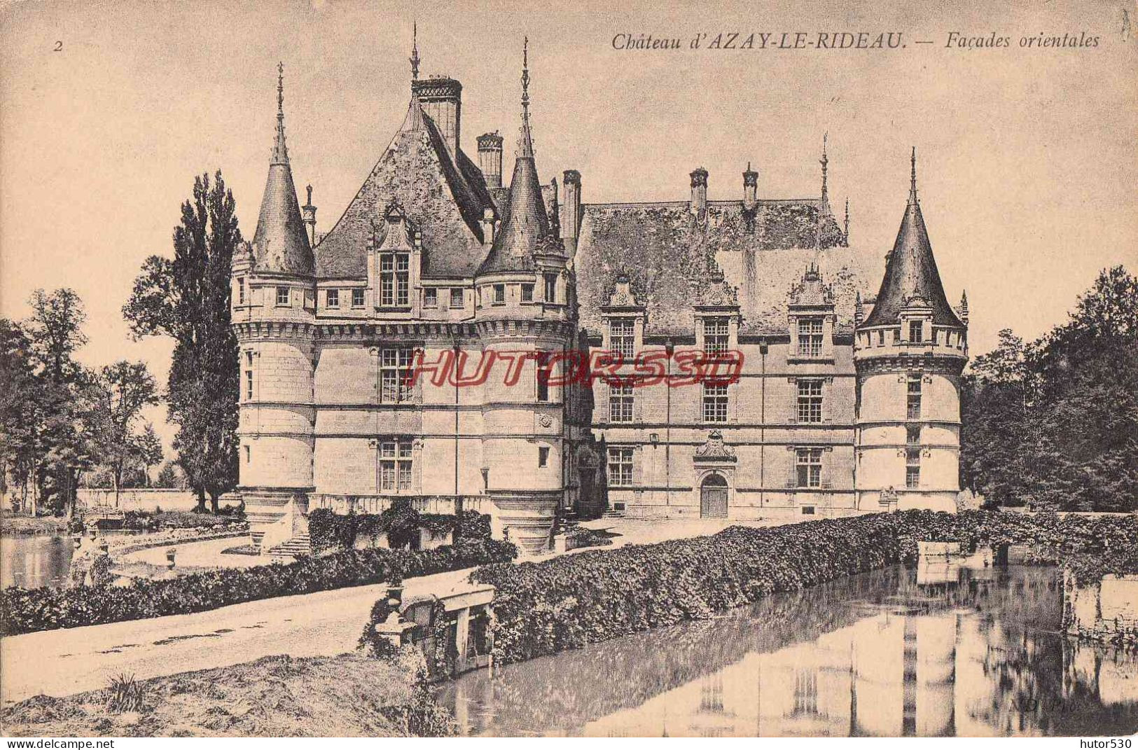 CPA AZAY LE RIDEAU - LE CHATEAU - Azay-le-Rideau