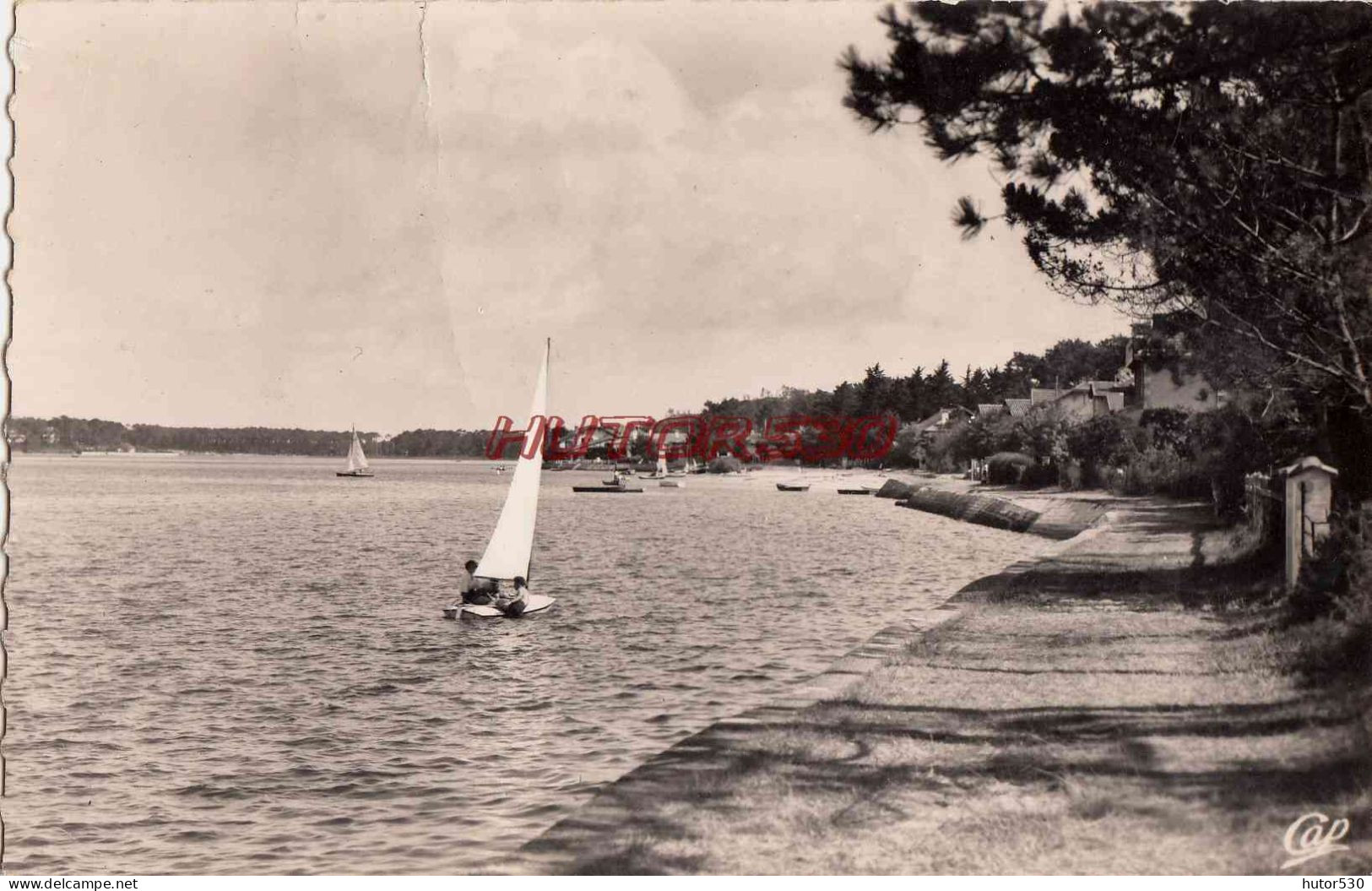 CPSM HOSSEGOR - CVUE SUR LE LAC - Hossegor