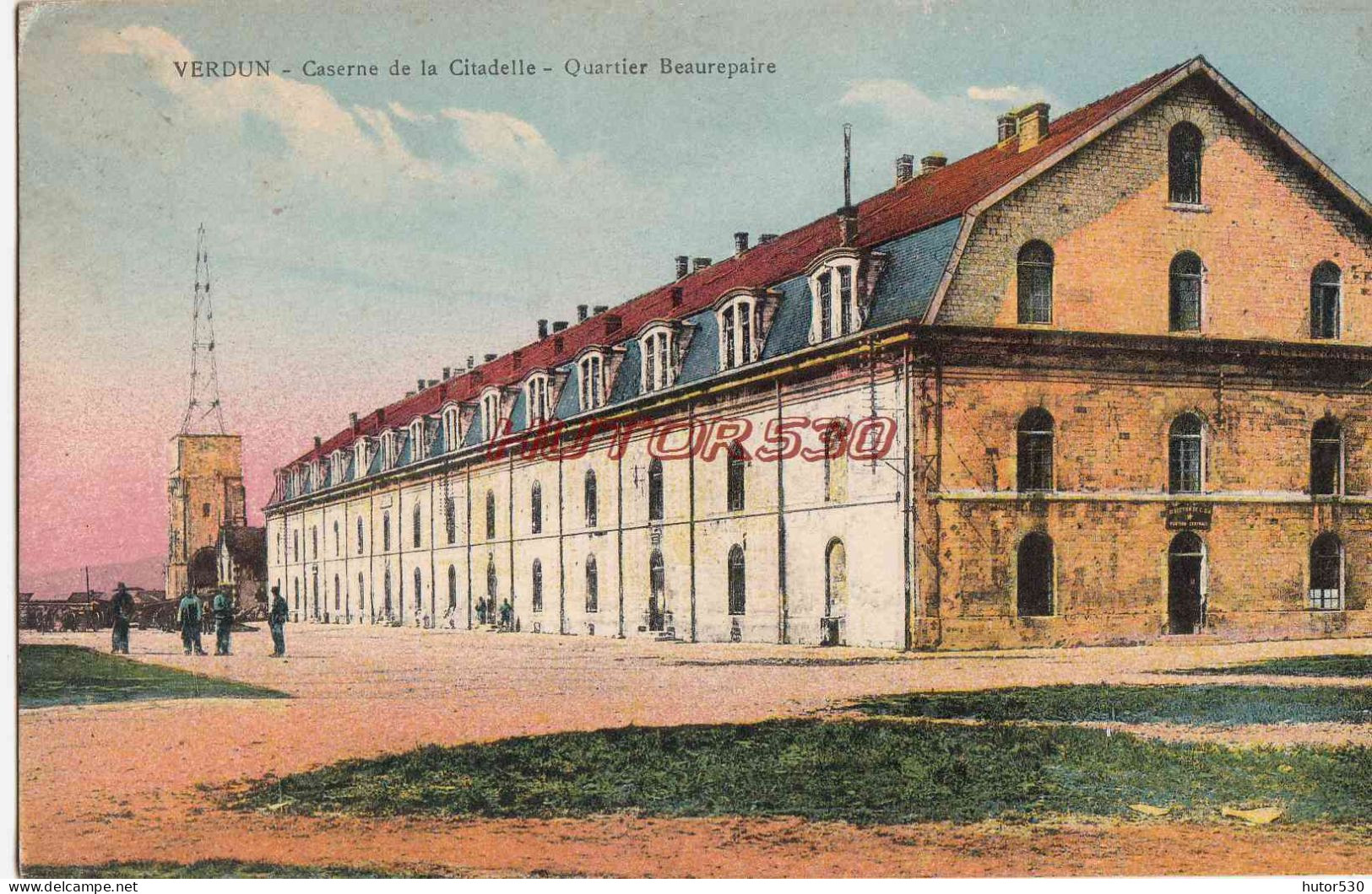CPA VERDUN - CASERNE DE LA CITADELLE - QUARTIER BEAUREPAIRE - Verdun