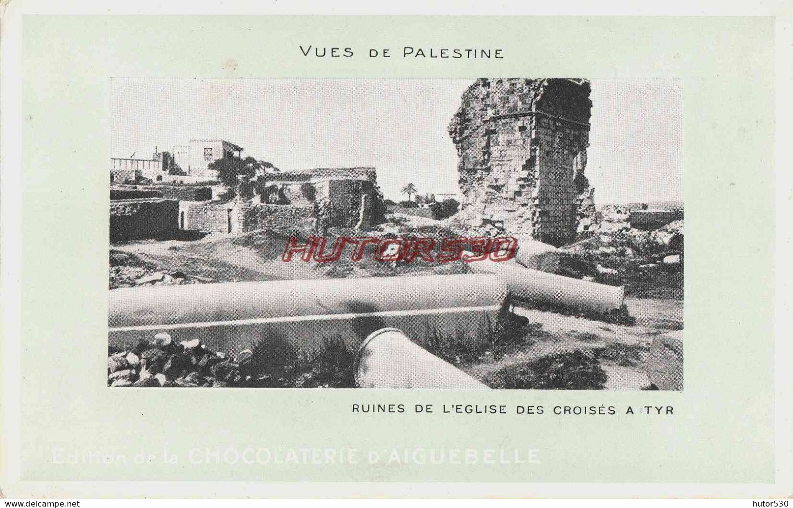 CPM PALESTINE - RUINES DE L'EGLISE DES CROISES A TYR - Palestine