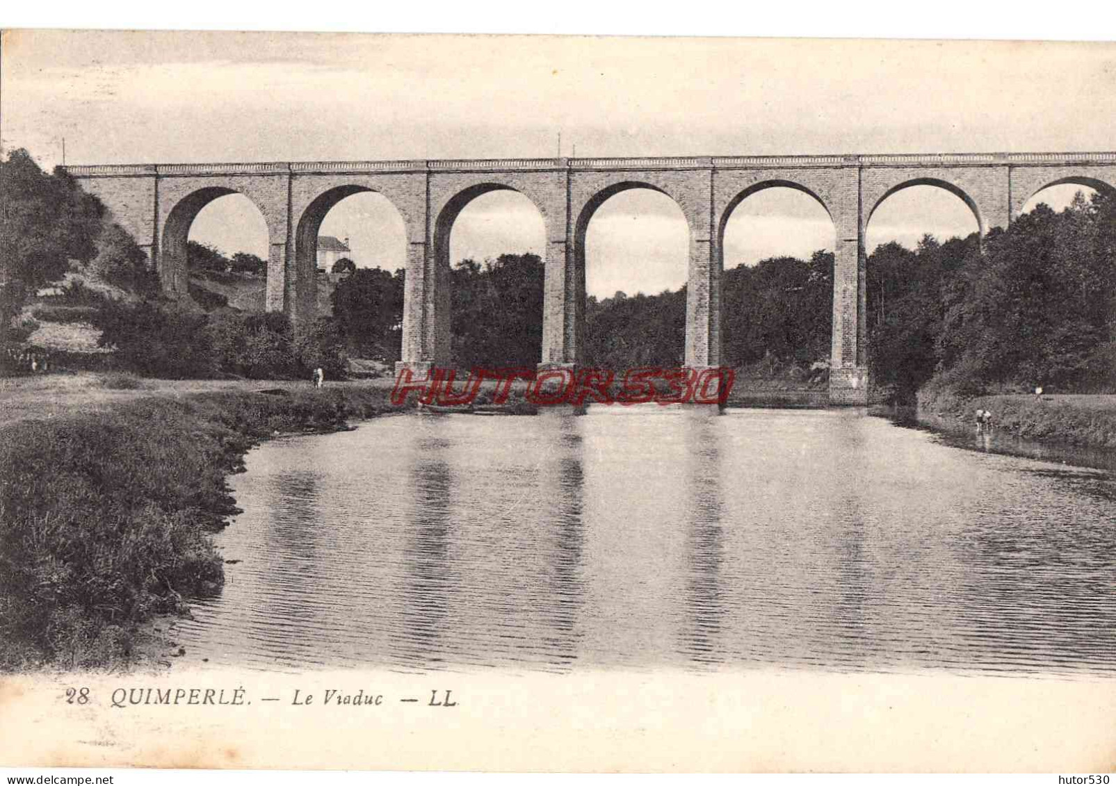 CPA QUIMPERLE - LE VIADUC DE SOUZIN - Quimperlé