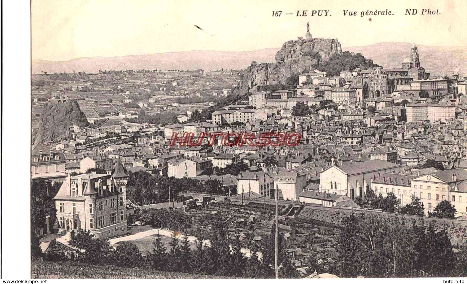 CPA LE PUY - VUE GENERALE - Le Puy En Velay