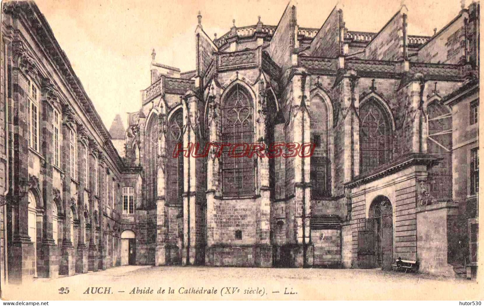 CPA AUCH - LA CATHEDRALE - Auch