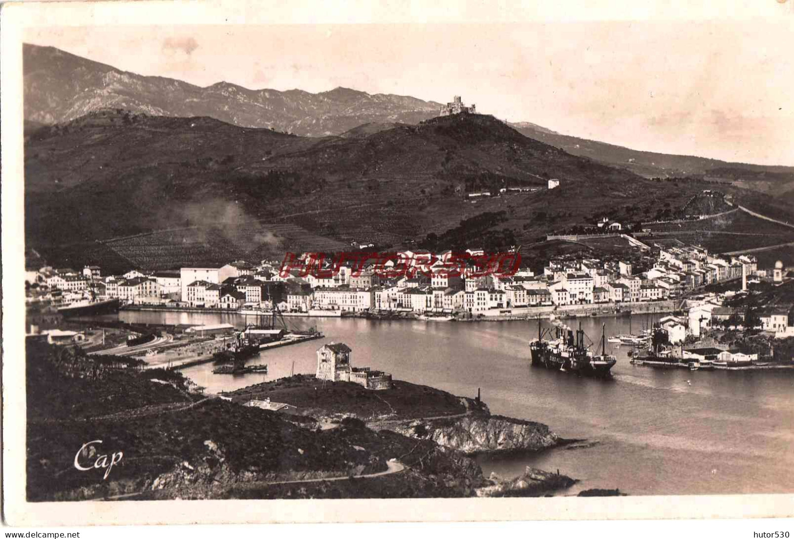 CPSM PORT VENDRES - PANORAMA - Port Vendres