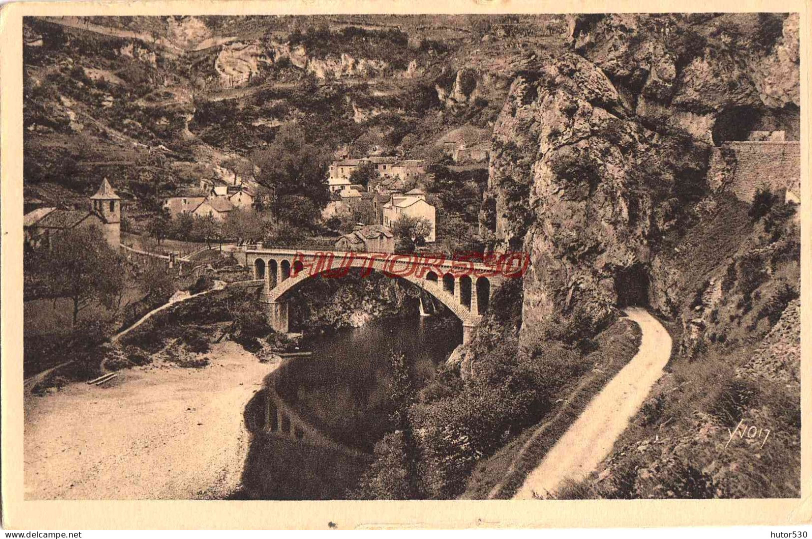 CPA GORGES DU TARN - SAINT CHELY - Gorges Du Tarn