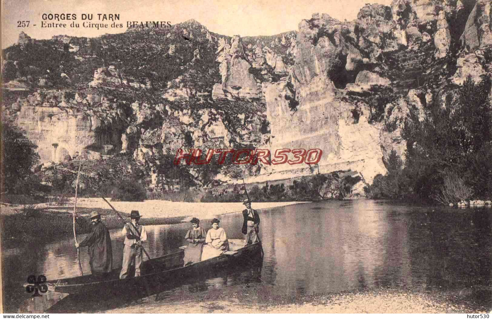 CPA GORGES DU TARN - CIRQUE DES BEAUMES - Gorges Du Tarn