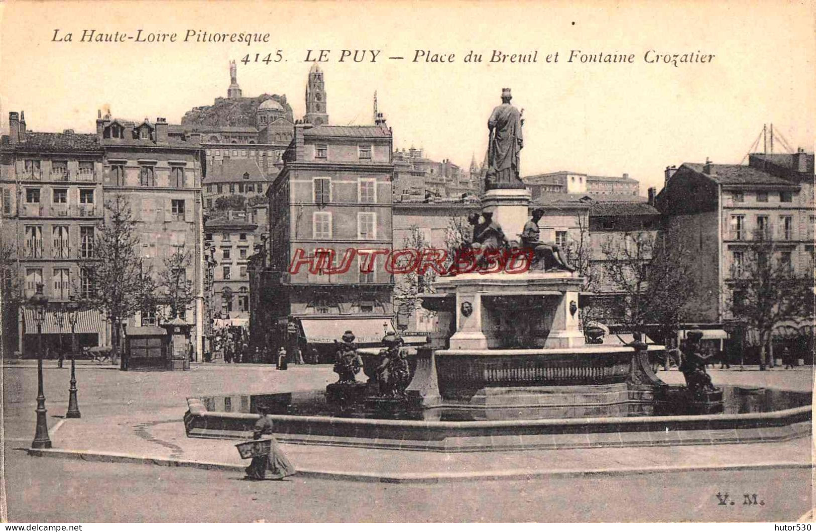 CPA LE PUY - PLACE DU BREUIL - Le Puy En Velay