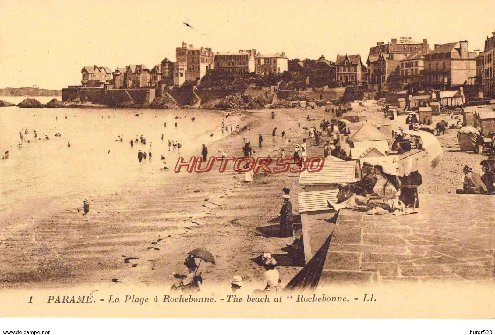 CPA PARAME - LA PLAGE A ROCHEBONNE - Parame