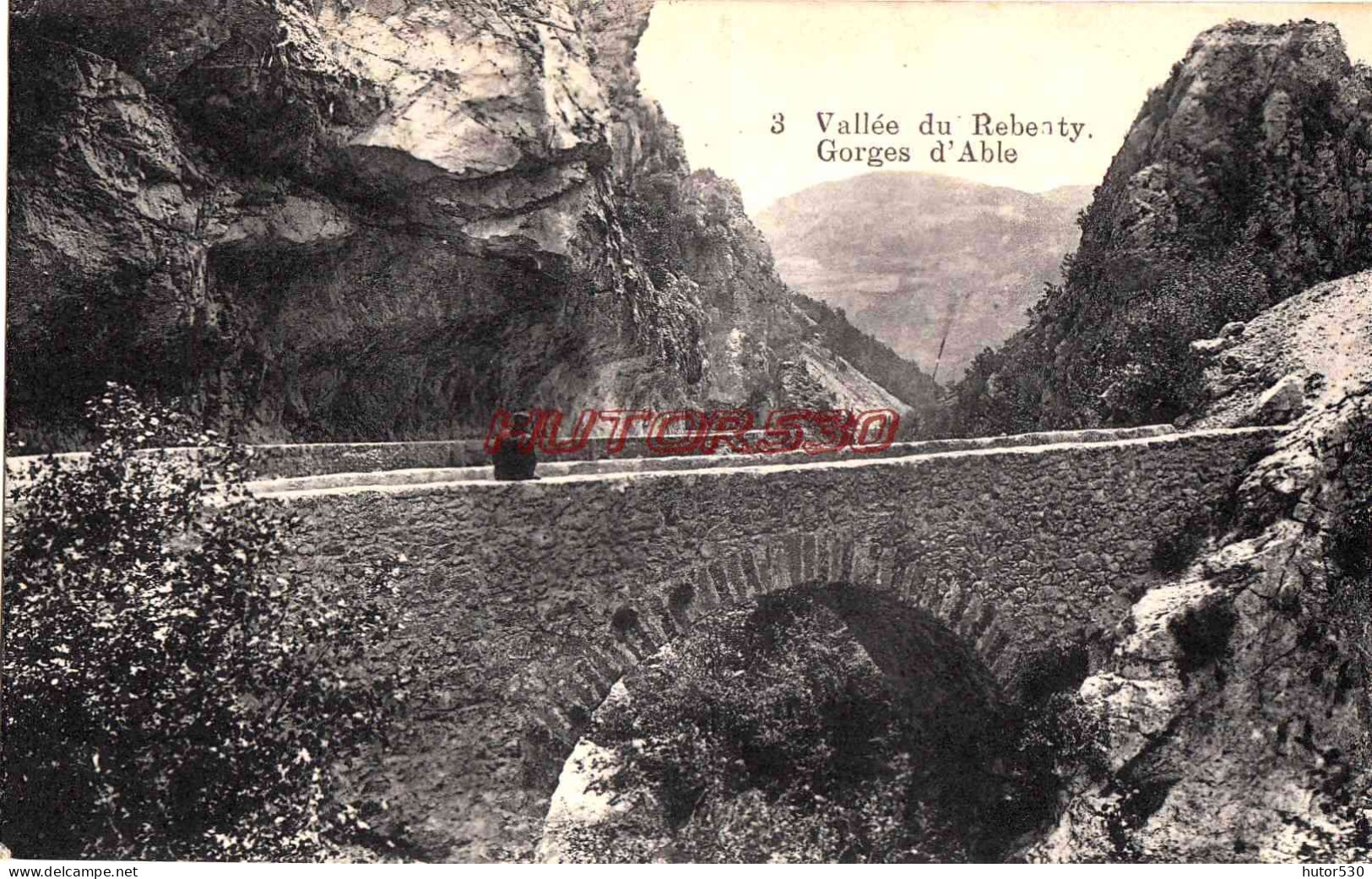 CPA VALLE DU REBENTY - GORGES D'ABLE - Otros & Sin Clasificación