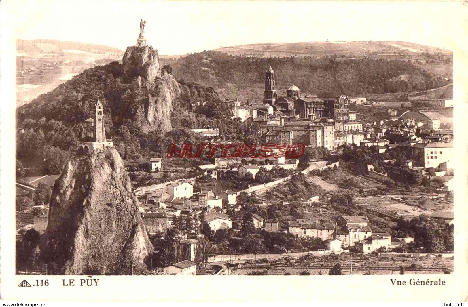 CPA LE PUY - VUE GENERALE - Le Puy En Velay