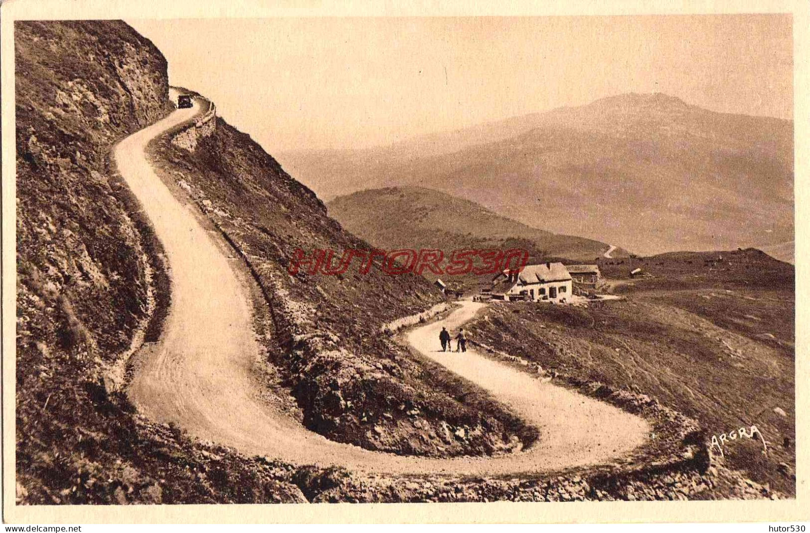 CPA CANTAL - ROUTE DU PUY MARY - Otros & Sin Clasificación