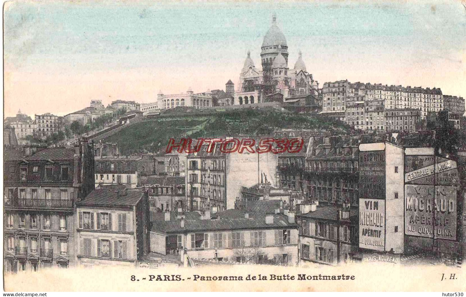 CPA PARIS - PANORAMA - Mehransichten, Panoramakarten