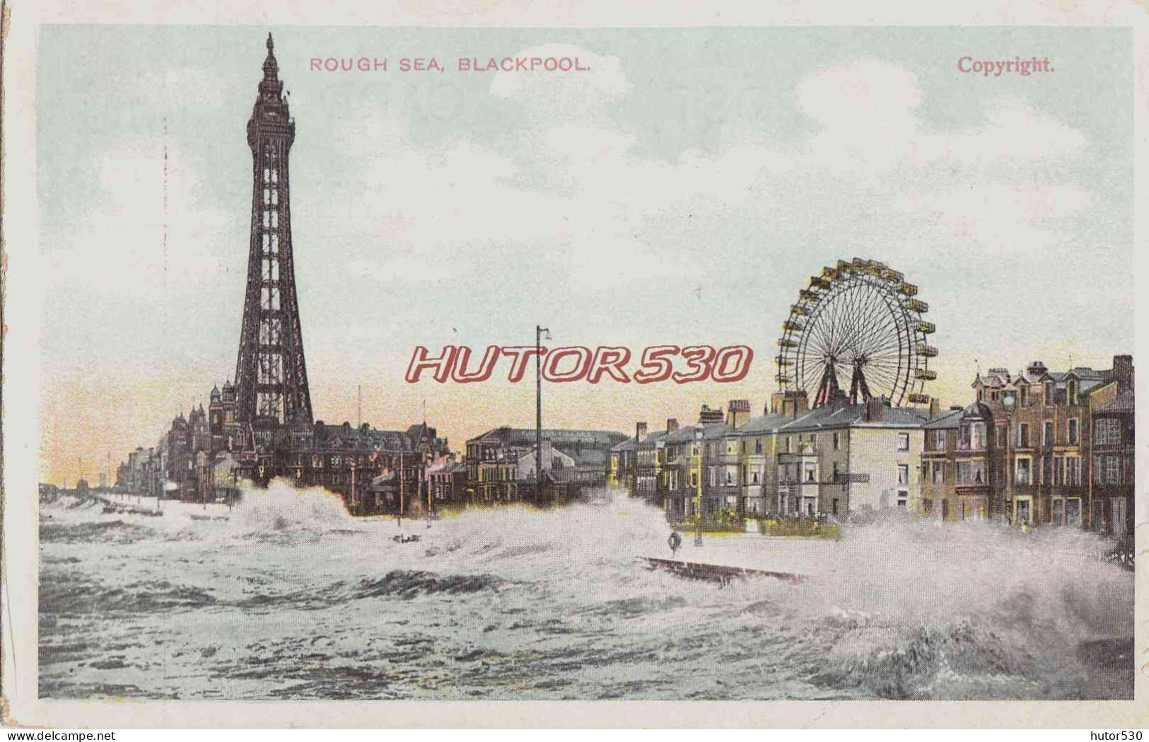 CPA BLACKPOOL - ROUGH SEA - Other & Unclassified