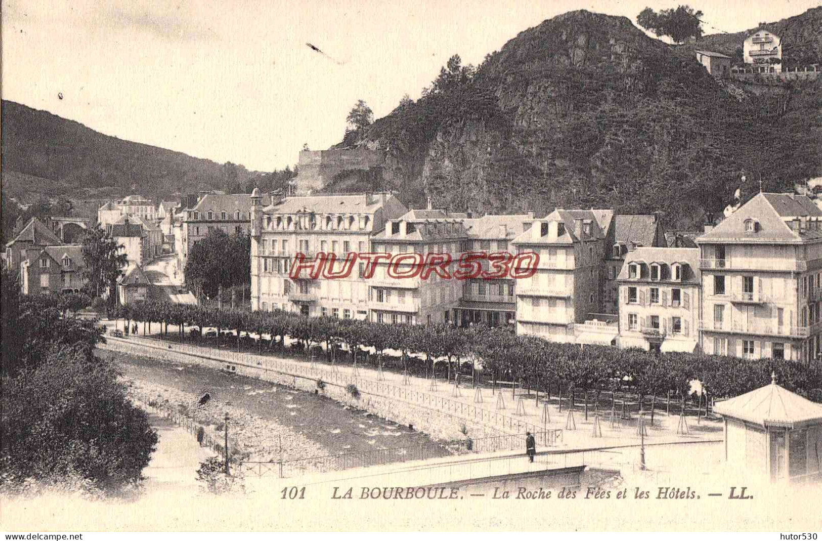 CPA LA BOURBOULE - LES HOTELS - La Bourboule