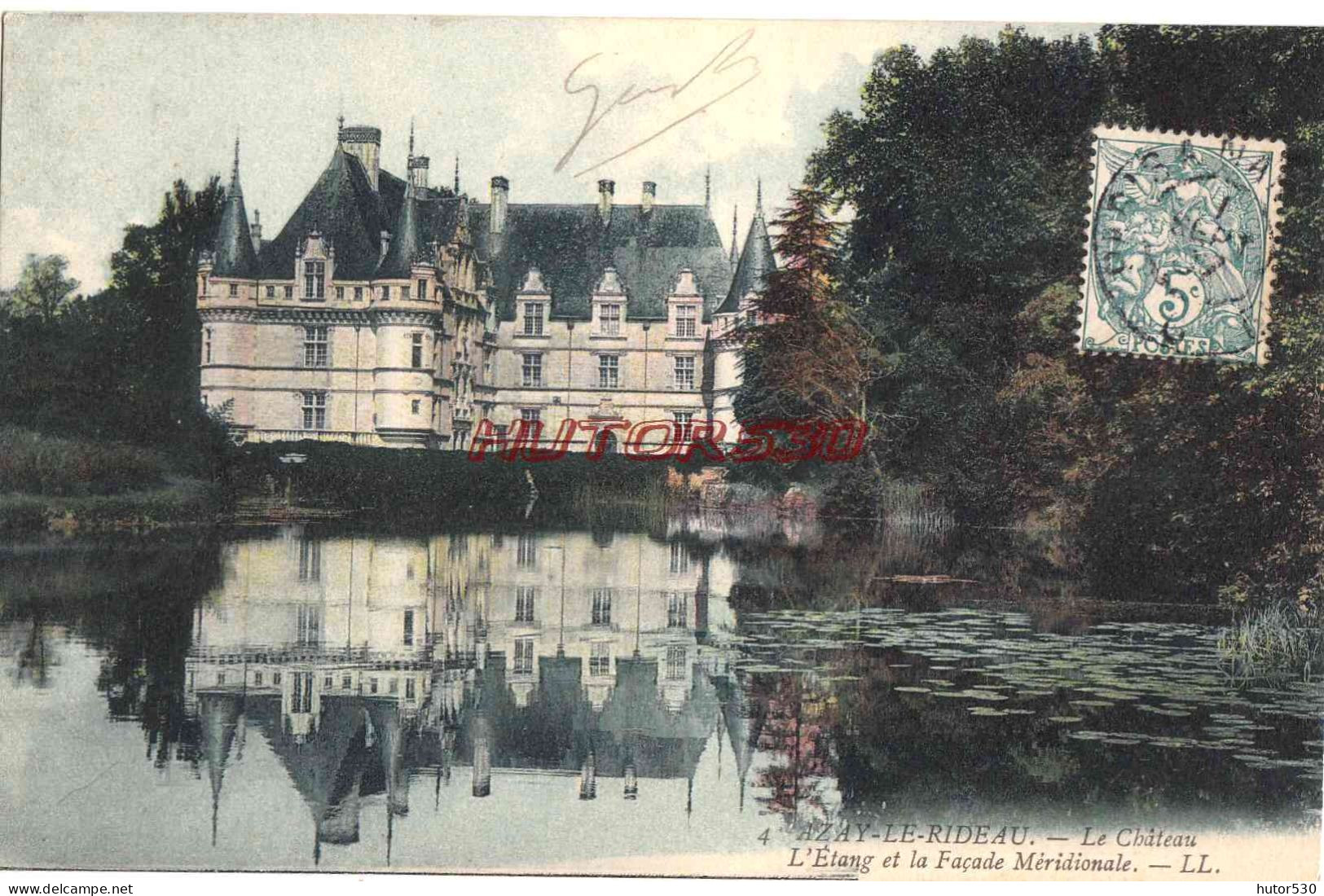 CPA AZAY LE RIDEAU - LE CHATEAU - Azay-le-Rideau