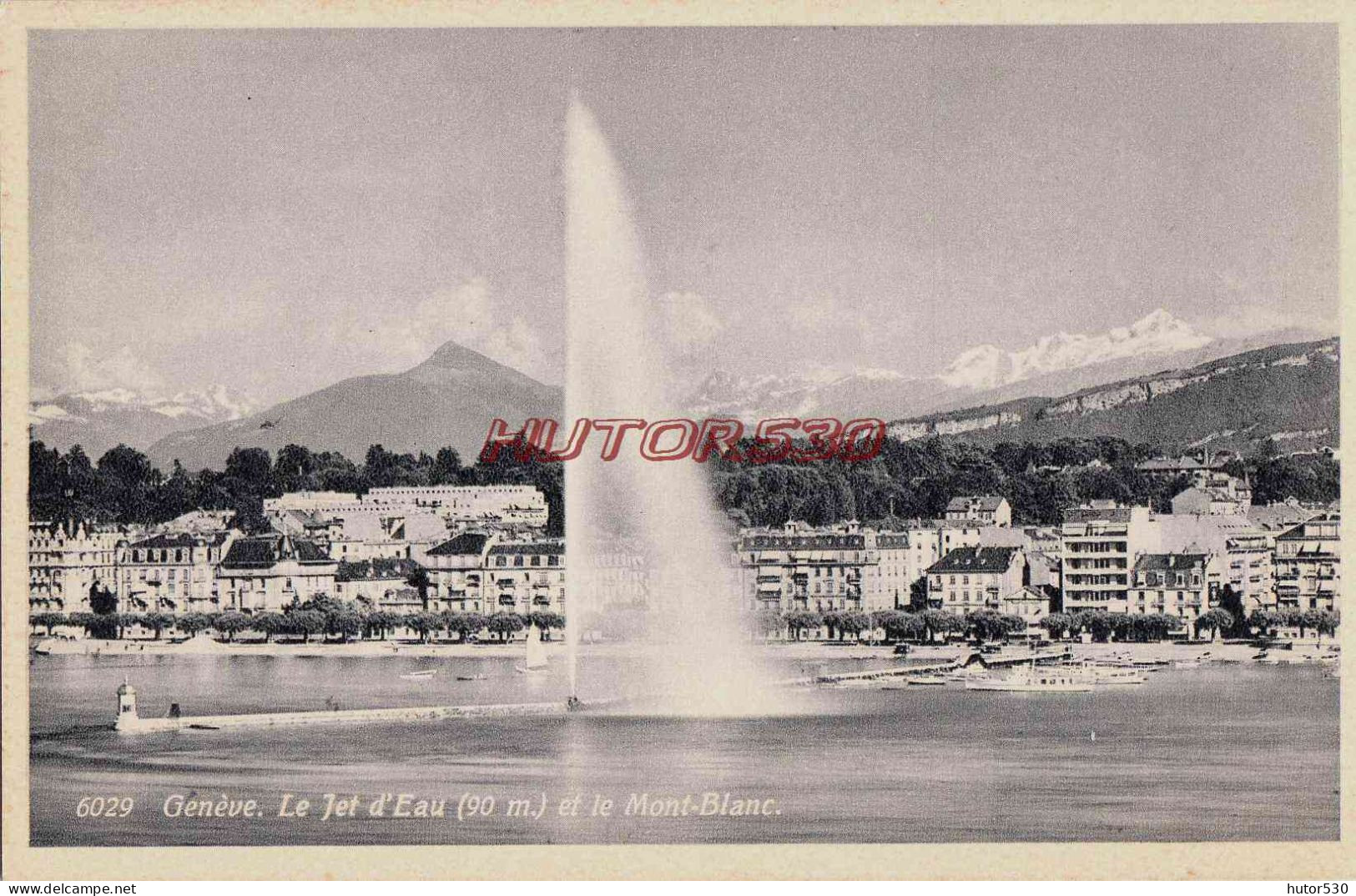 CPA GENEVE - LE JET D'EAU - Otros & Sin Clasificación