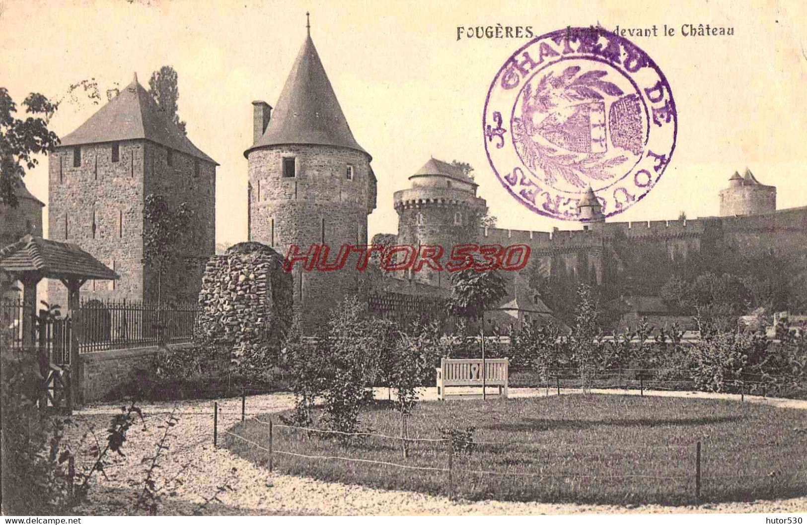 CPA FOUGERES - LE CHATEAU - Fougeres