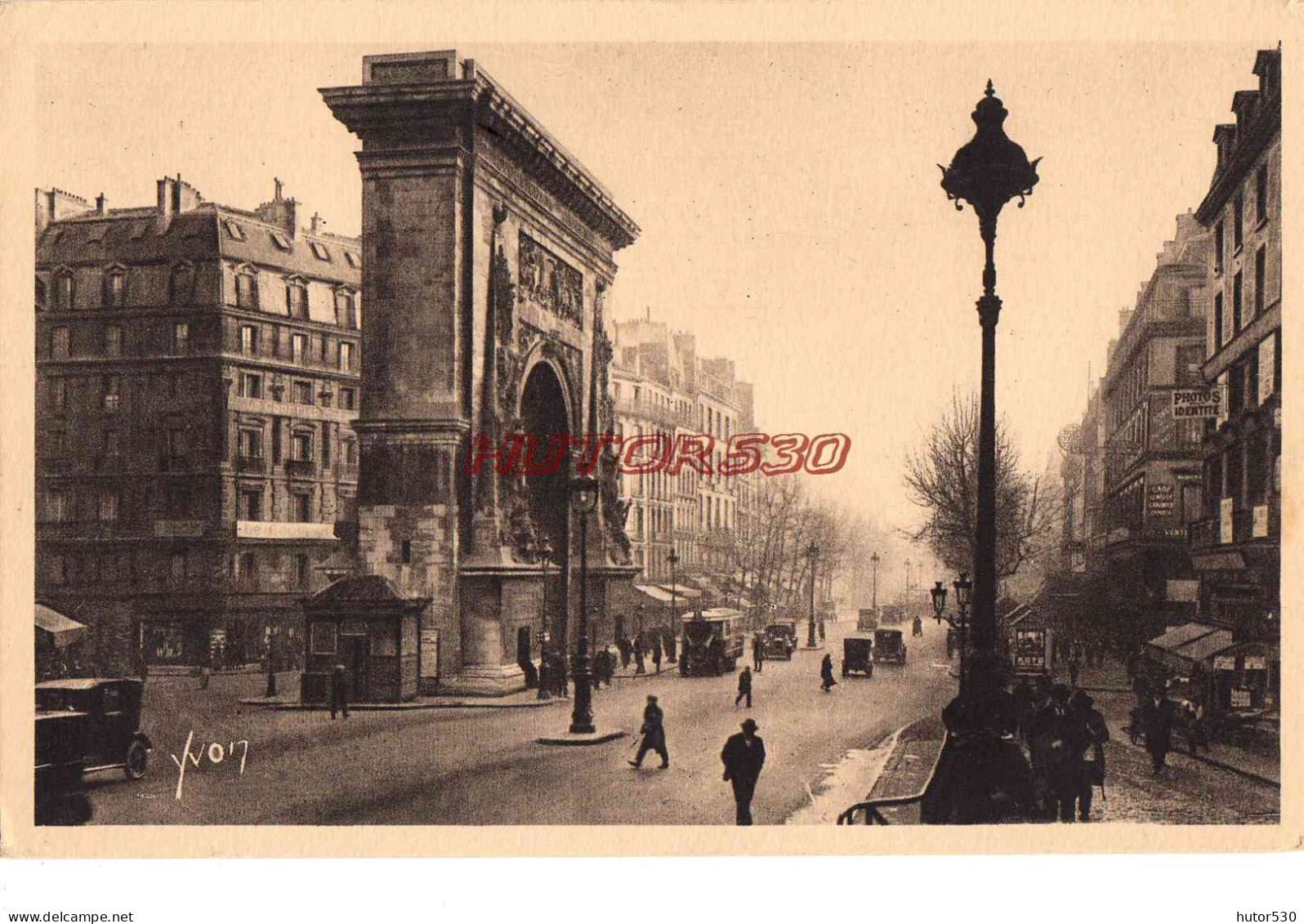 CPA PARIS - LA PORTE SAINT DENIS - Other Monuments