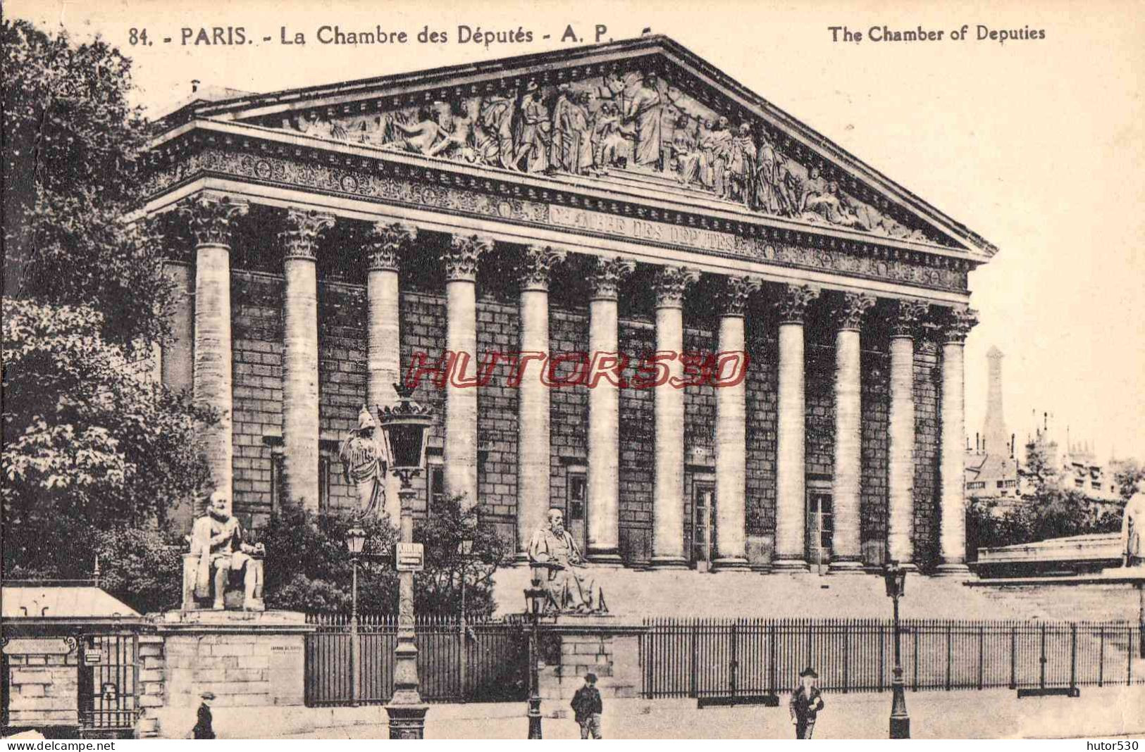 CPA PARIS - LA CHAMBRE DES DEPUTES - Sonstige Sehenswürdigkeiten