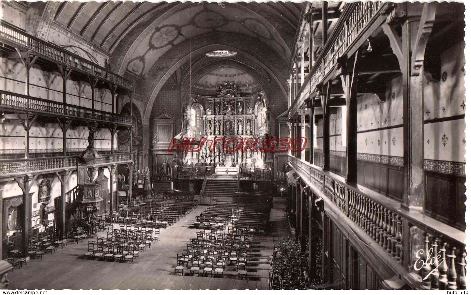 CPSM SAINT JEAN DE LUZ - INTERIEUR DE L'EGLISE - Saint Jean De Luz