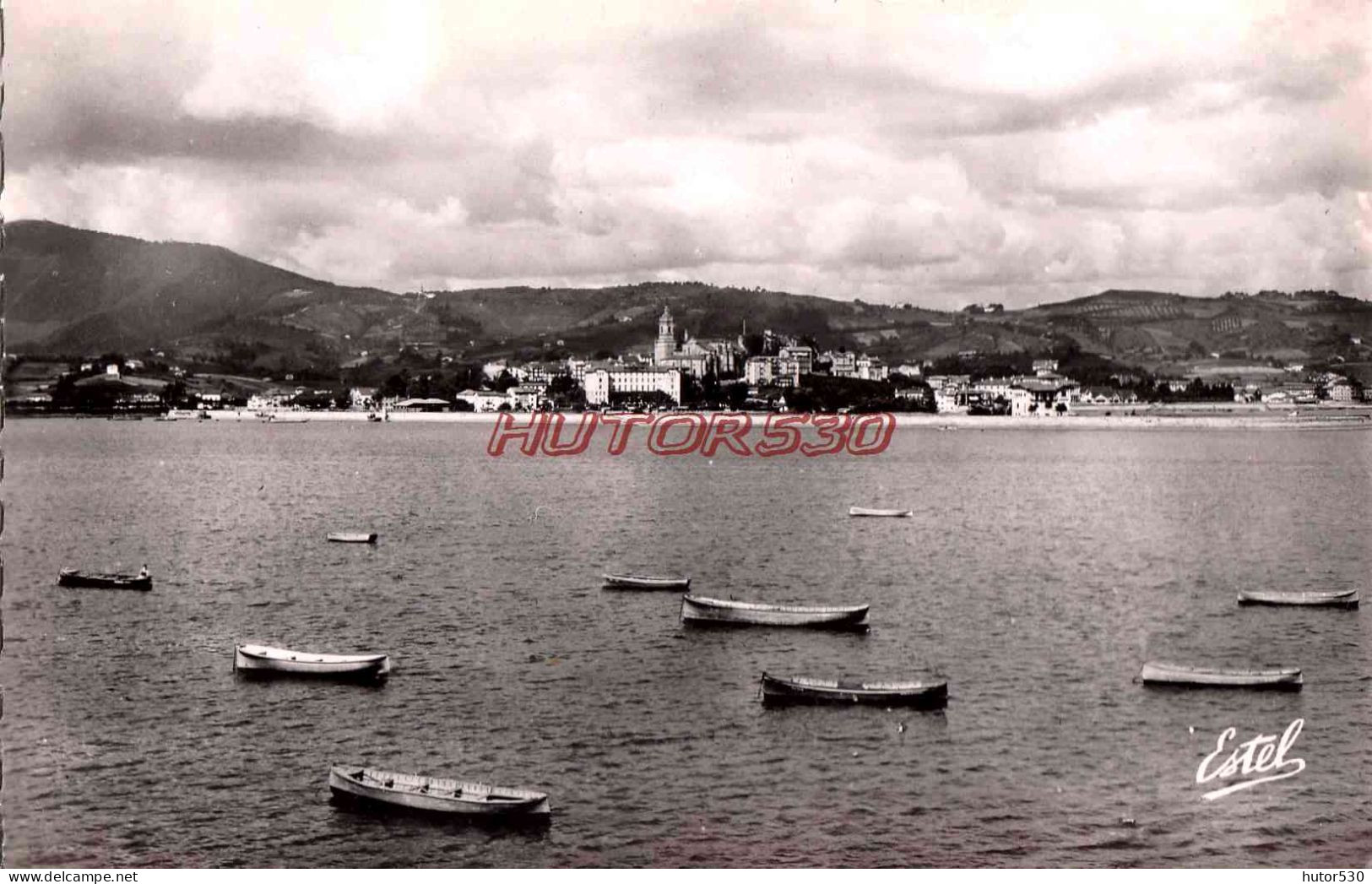 CPSM HENDAYE - FRONTIERE FRANCO ESPAGNOLE - Hendaye