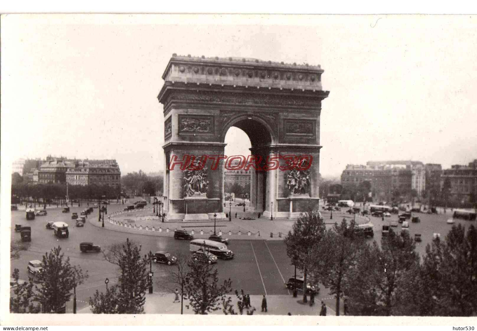 CPSM PARIS - L'ARC DE TRIOMPHE - Arc De Triomphe