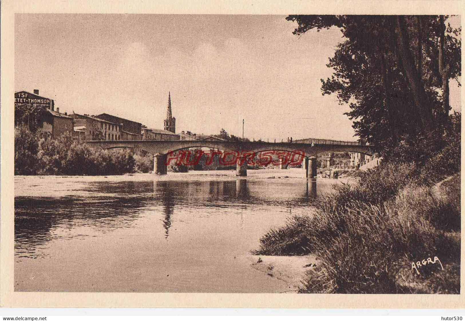 CPA LIMOUX - LE PONT VIEUX - Limoux