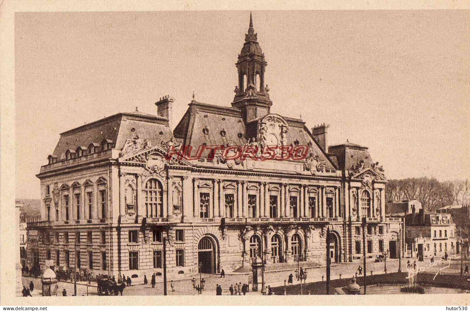 CPA TOURS - L'HOTEL DE VILLE - Tours