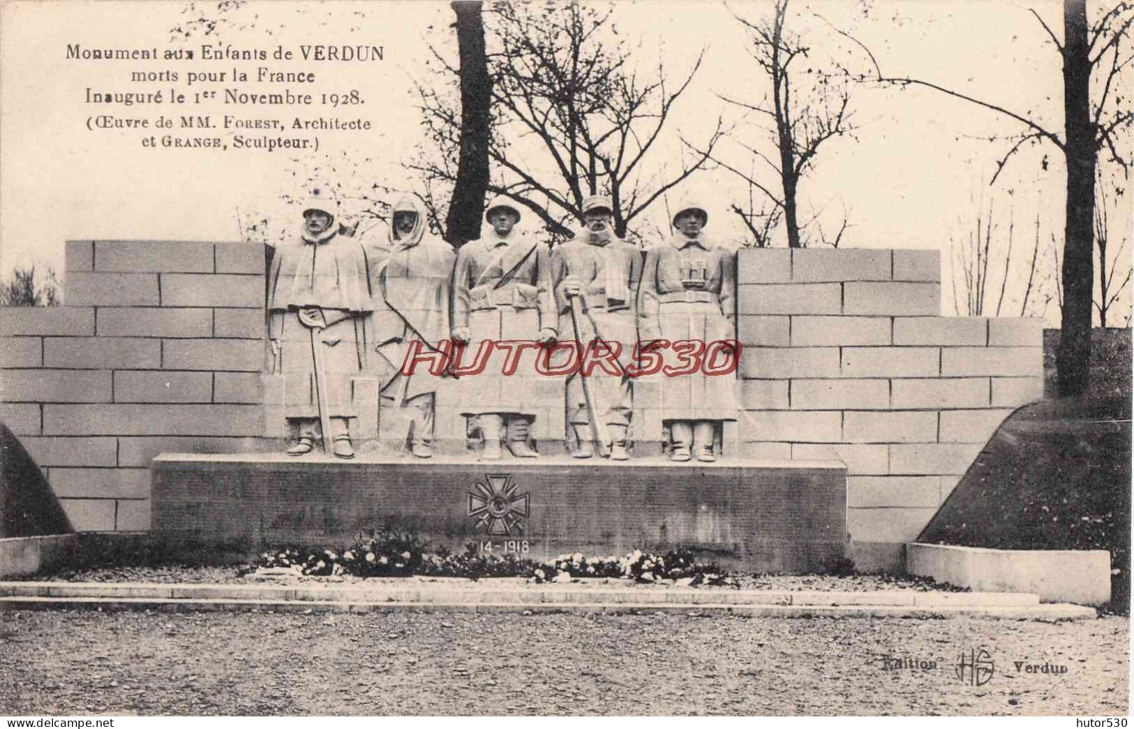 CPA VERDUN - MONUMENT EUX ENFANTS DE VERDUN - Verdun