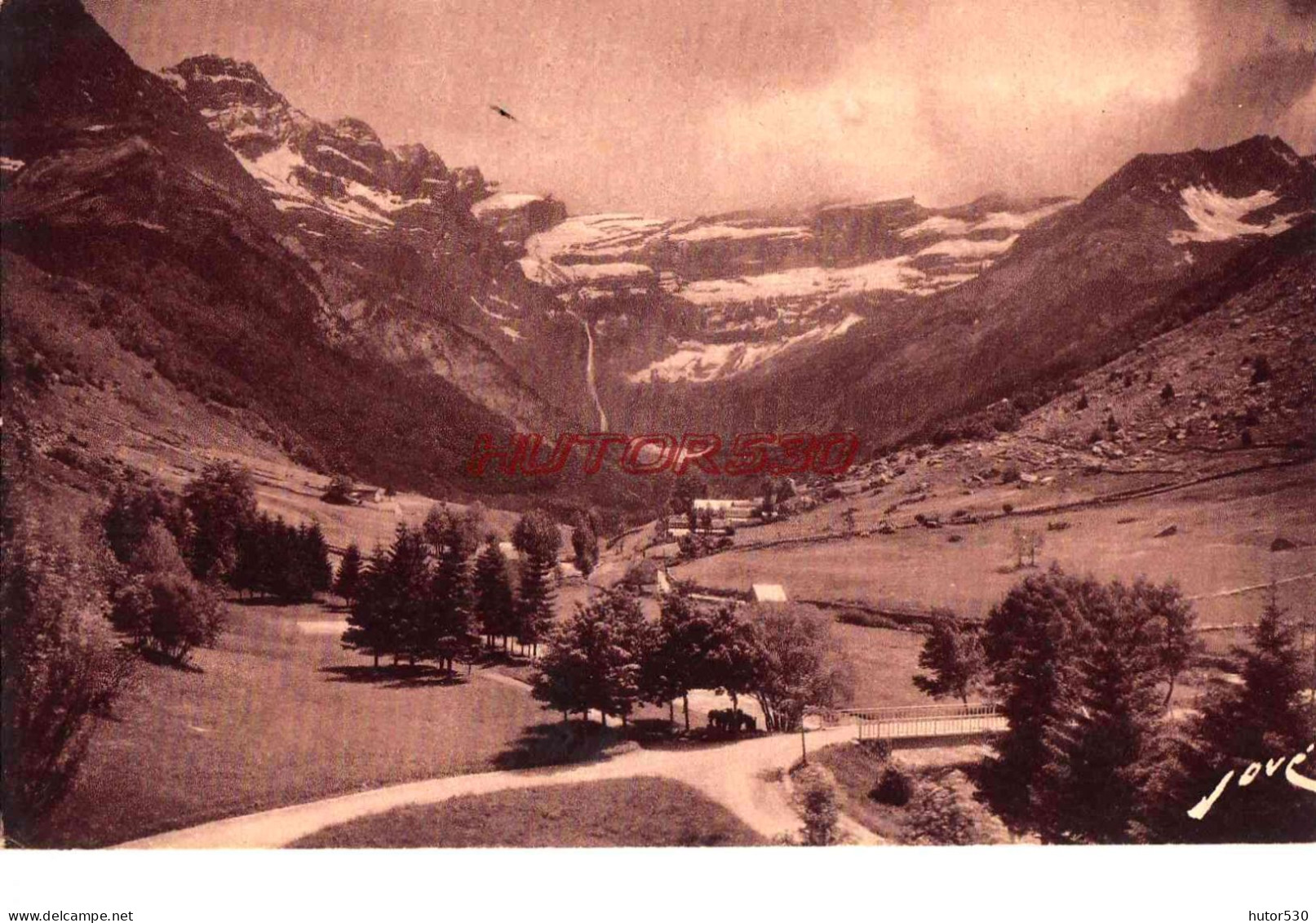 CPA GAVARNIE - VUE PANORAMIQUE - Gavarnie