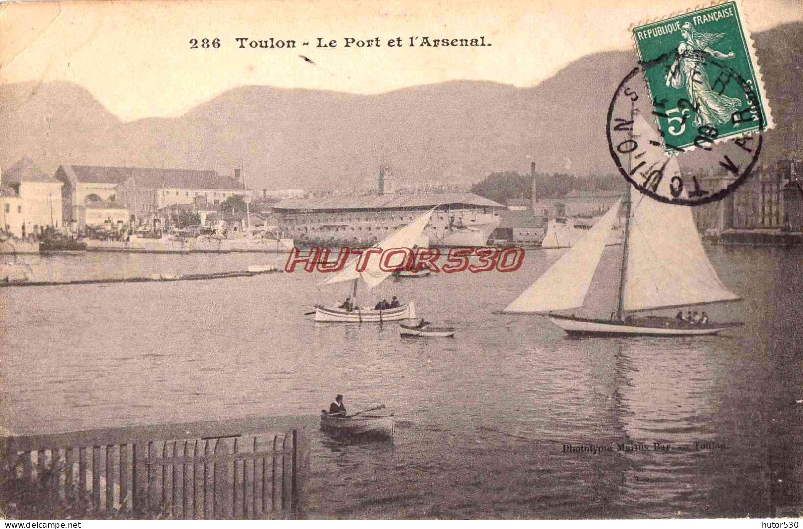 CPA TOULON - LE PORT ET L'ARSENAL - Toulon