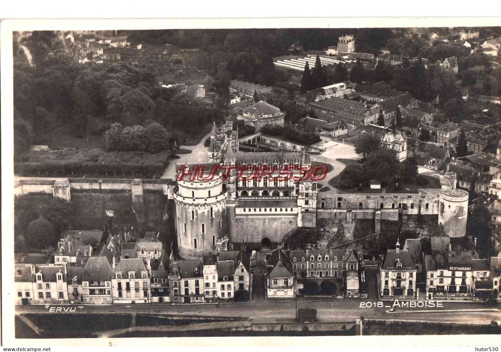 CPSM AMBOISE - VUE AERIENNE - Amboise