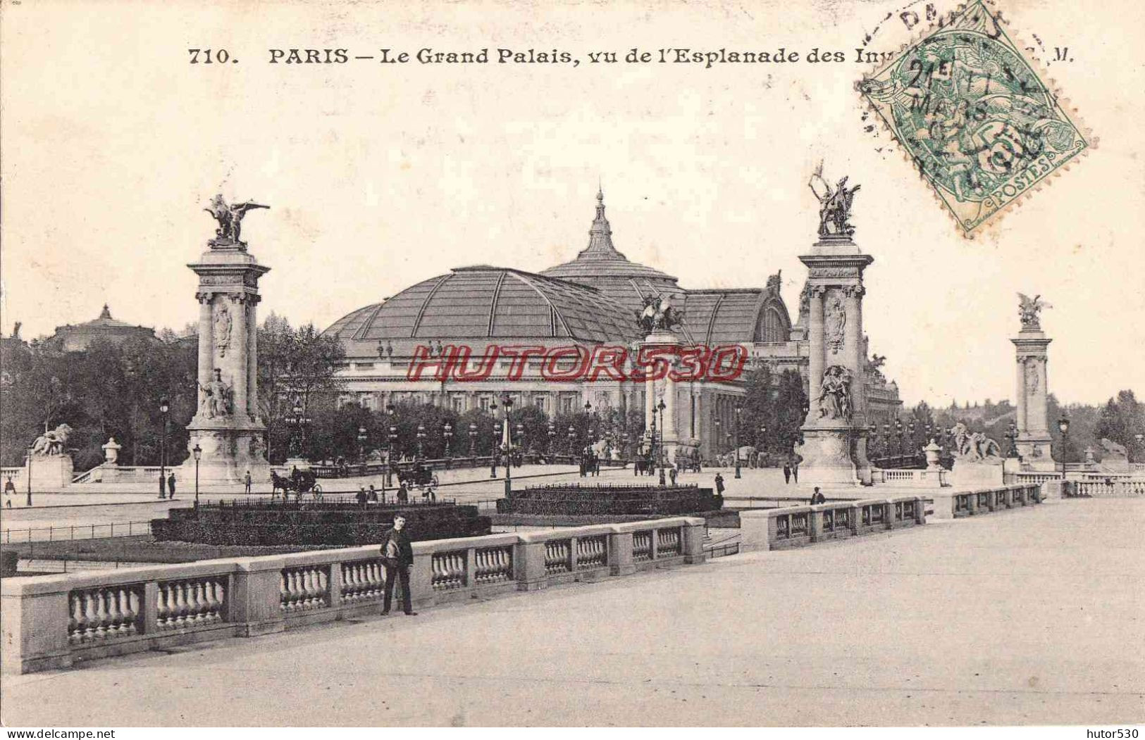 CPA PARIS - LE GRAND PALAIS - Sonstige Sehenswürdigkeiten