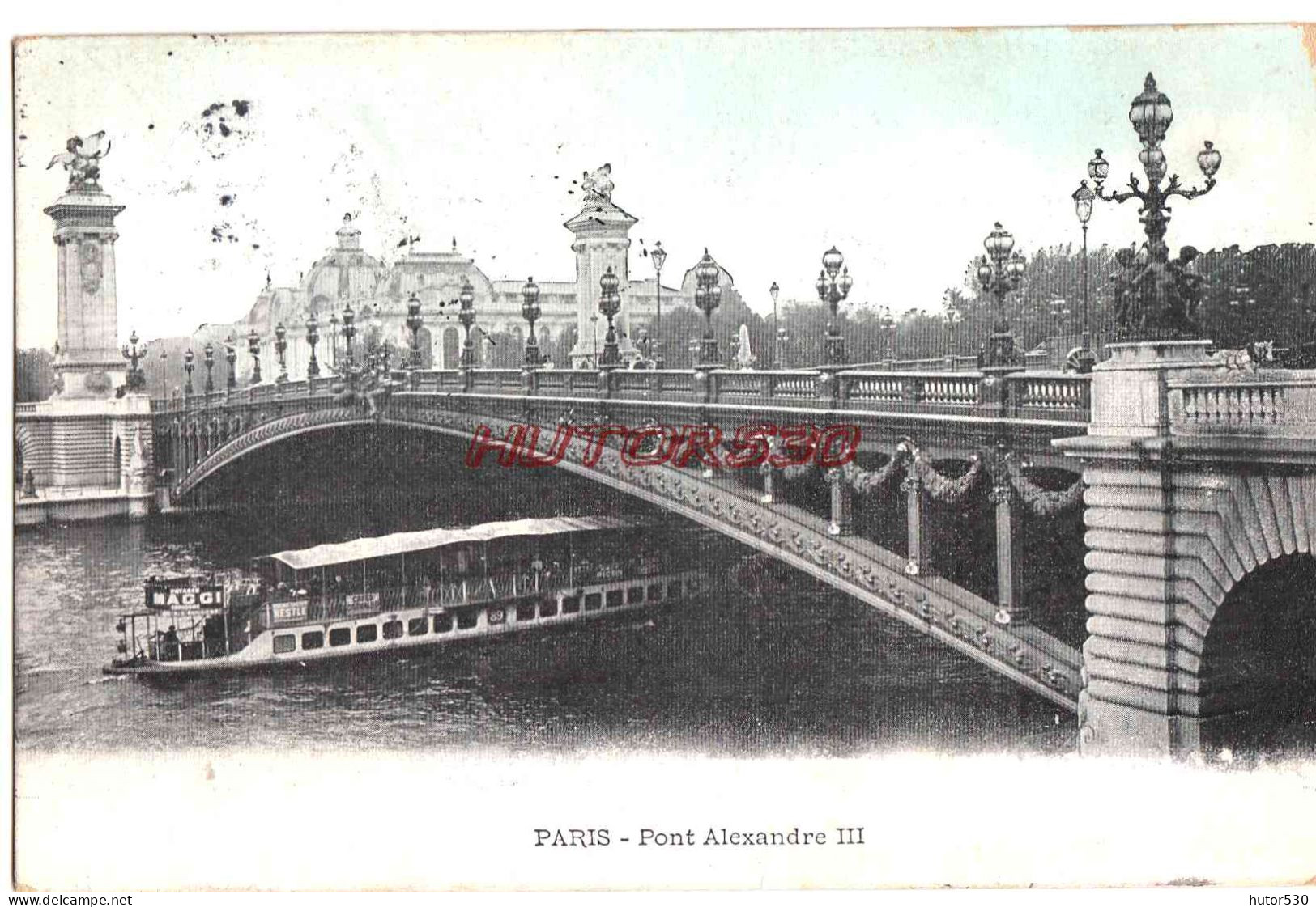 CPA PARIS - PONT ALEXANDRE III - Bridges